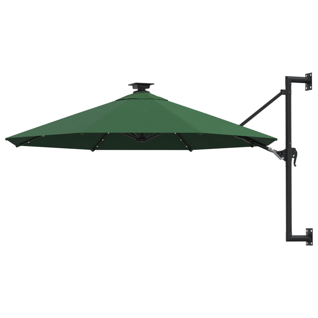 Garden Parasol | Green | Polyester | Large | Tiltable | Garden Parasol