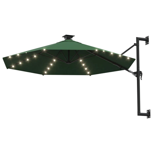 Garden Parasol | Green | Polyester | Large | Tiltable | Garden Parasol