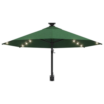 Garden Parasol | Green | Polyester | Large | Tiltable | Garden Parasol