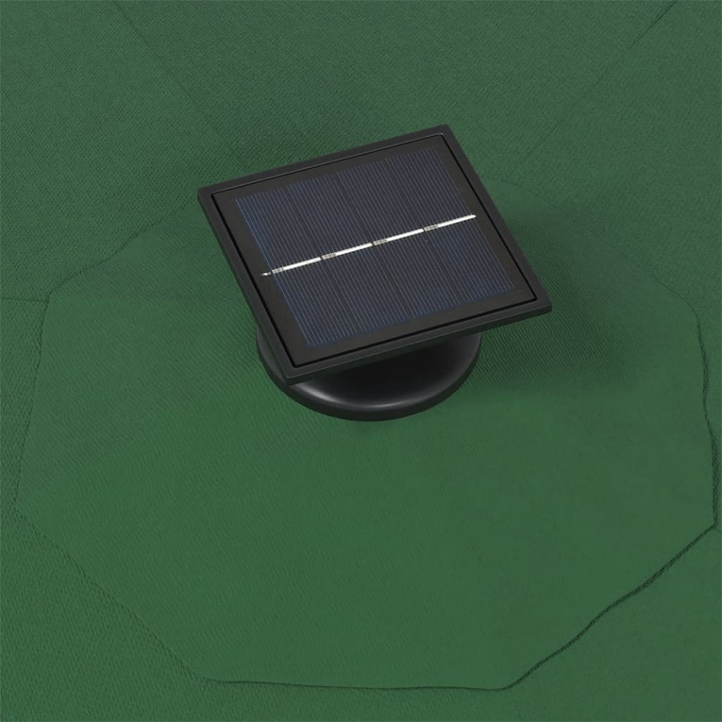 Garden Parasol | Green | Polyester | Large | Tiltable | Garden Parasol