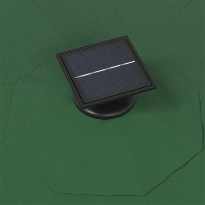 Garden Parasol | Green | Polyester | Large | Tiltable | Garden Parasol