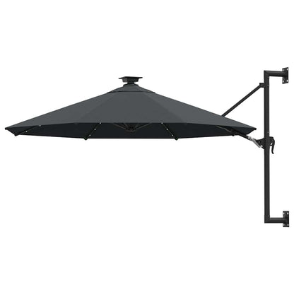 Garden Parasol | Anthracite | Polyester fabric, Metal | Large | Tiltable