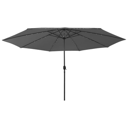 Garden Parasol | Anthracite | Fabric (100% polyester), metal | Large