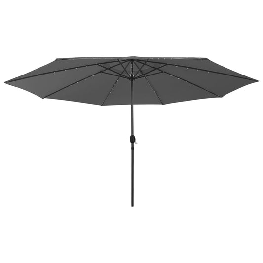 Garden Parasol | Anthracite | Fabric (100% polyester), metal | Large