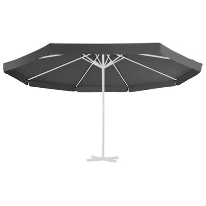 Replacement Fabric for Outdoor Parasol Anthracite 515 cm