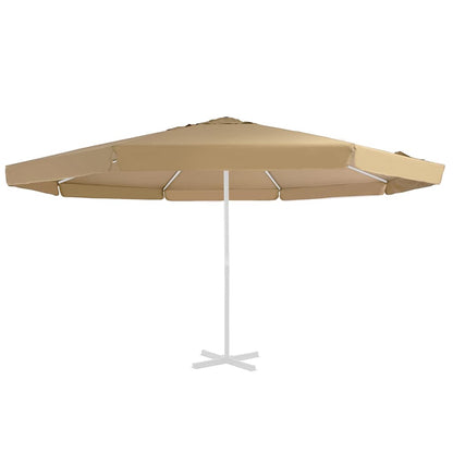 Replacement Fabric for Outdoor Parasol Taupe 515 cm