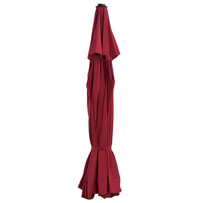 Replacement Fabric for Outdoor Parasol Bordeaux Red 515 cm