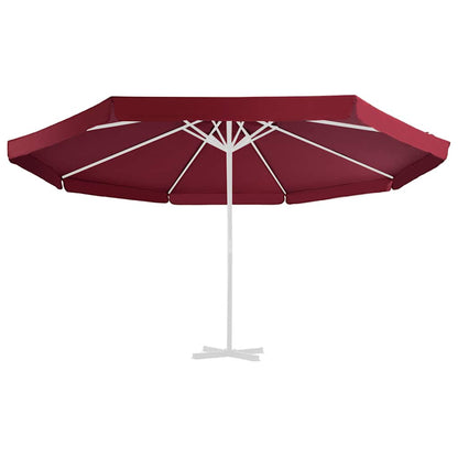 Replacement Fabric for Outdoor Parasol Bordeaux Red 515 cm