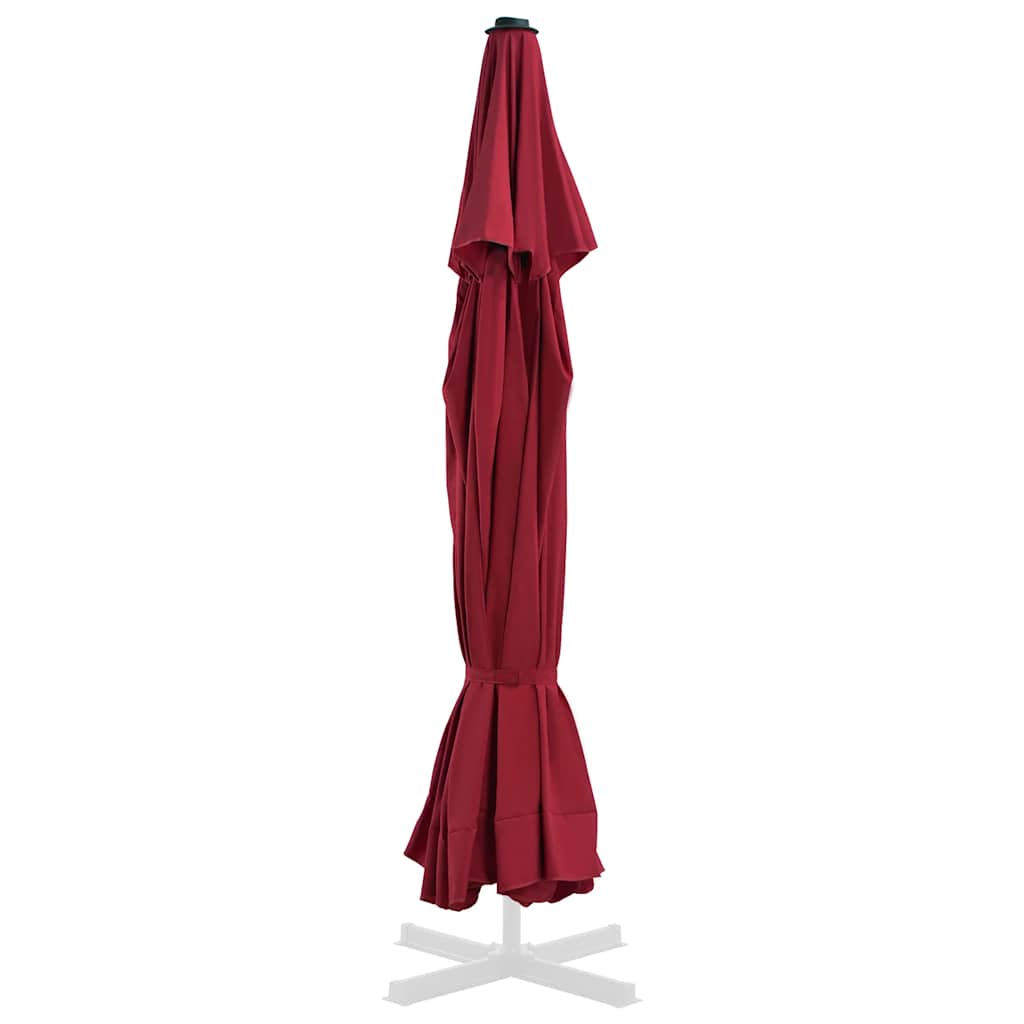 Replacement Fabric for Outdoor Parasol Bordeaux Red 515 cm