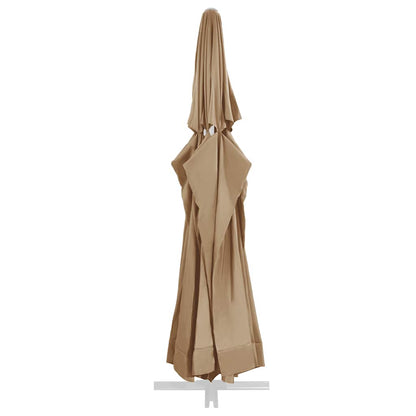 Replacement Fabric for Outdoor Parasol Taupe 610 cm
