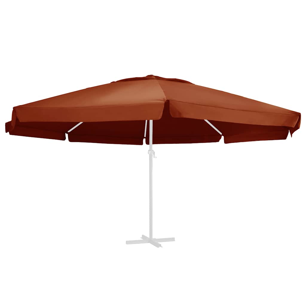 Replacement Fabric for Outdoor Parasol Terracotta 610 cm