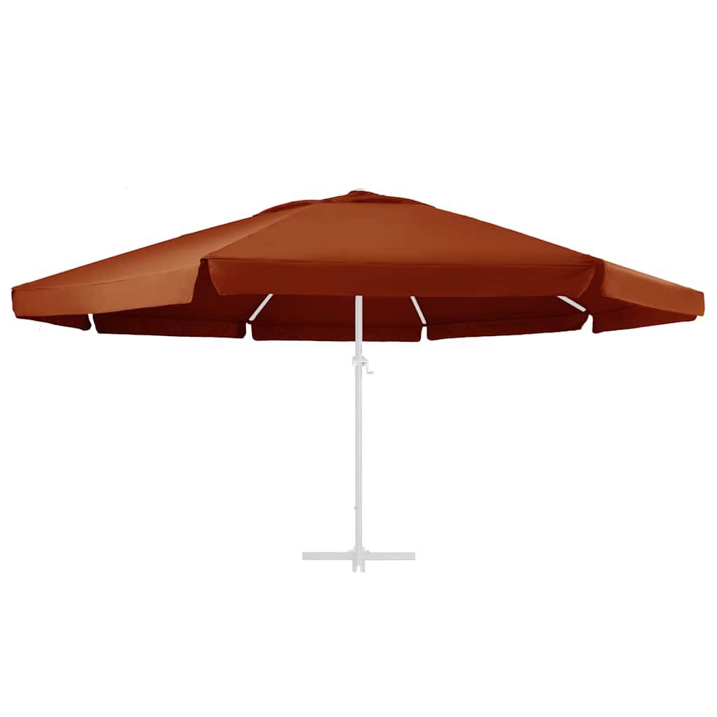 Replacement Fabric for Outdoor Parasol Terracotta 610 cm