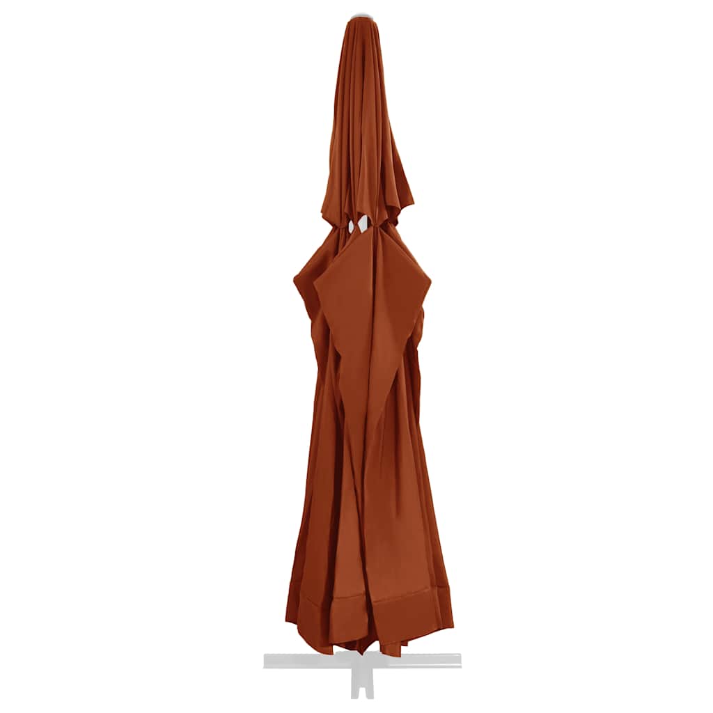 Replacement Fabric for Outdoor Parasol Terracotta 610 cm