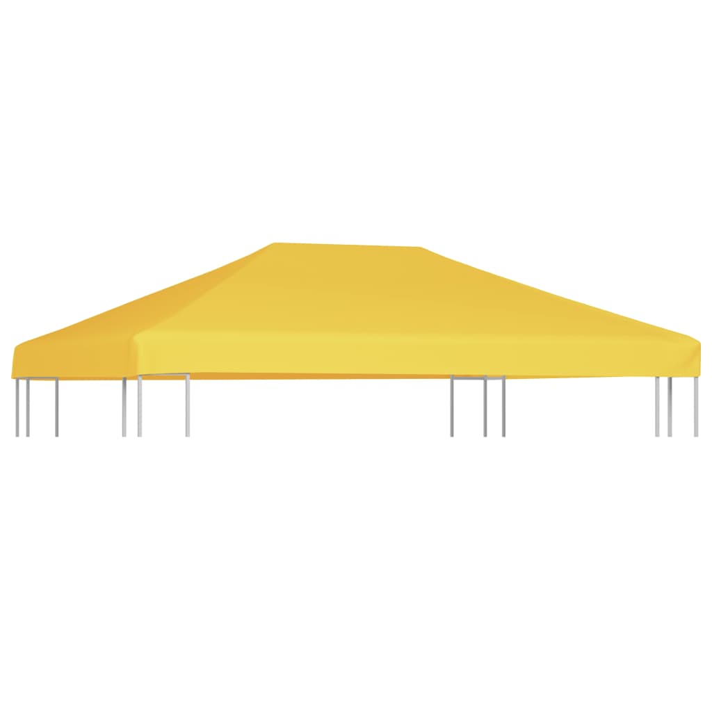 Gazebo Top Cover 270 g/m² 4x3 m Yellow