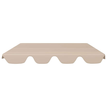 Replacement Canopy for Garden Swing Beige 150/130x105/70 cm