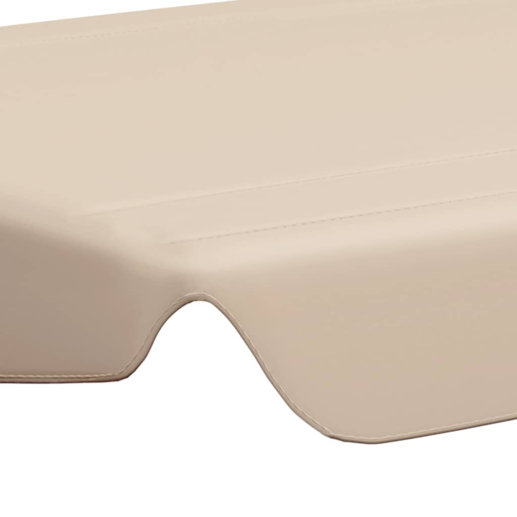 Replacement Canopy for Garden Swing Beige 150/130x105/70 cm