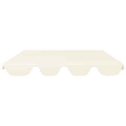 Replacement Canopy for Garden Swing Cream 150/130x105/70 cm