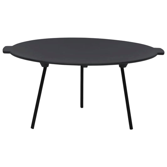 313361 vidaXL Grill Plate Ø44 cm Cast Iron