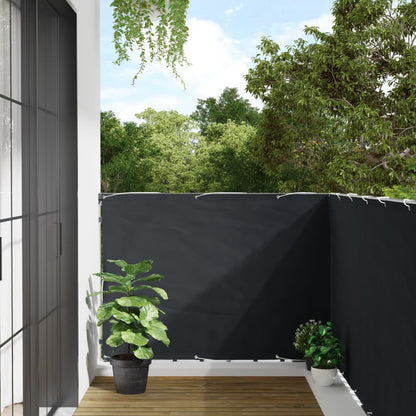 Balcony Screen Anthracite 120x300 cm Oxford Fabric
