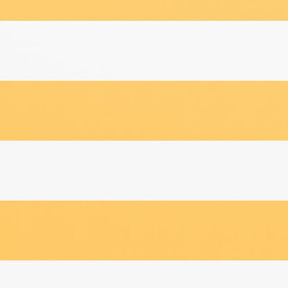 Balcony Screen White and Yellow 75x400 cm Oxford Fabric