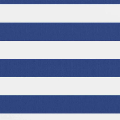 Balcony Screen White and Blue 90x500 cm Oxford Fabric