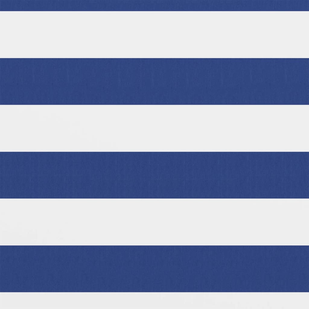 Balcony Screen White and Blue 120x300 cm Oxford Fabric