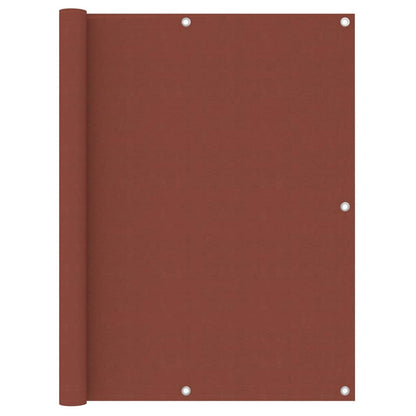 Balcony Screen Terracotta 120x400 cm Oxford Fabric