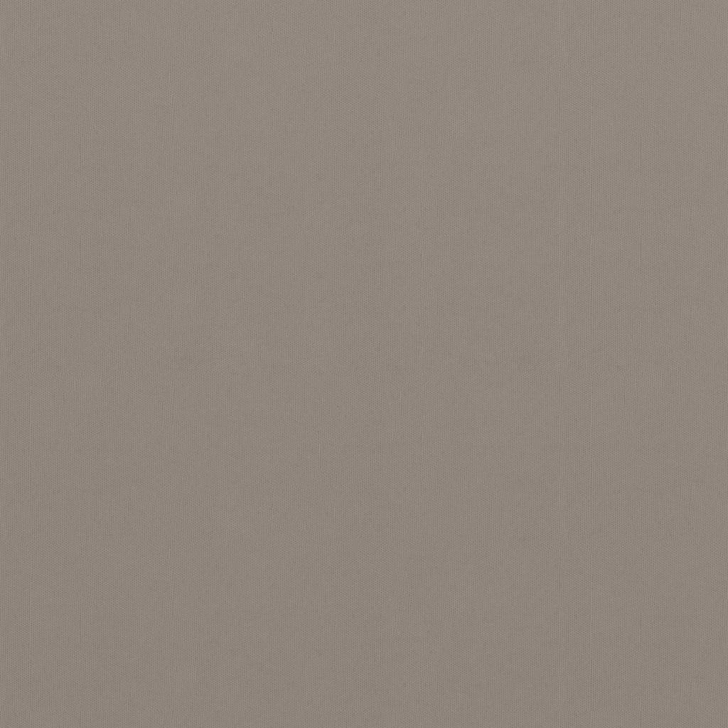 Balcony Screen Taupe 90x400 cm Oxford Fabric