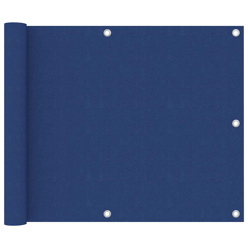 Balcony Screen Blue 75x400 cm Oxford Fabric