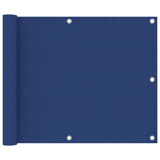 Balcony Screen Blue 75x400 cm Oxford Fabric