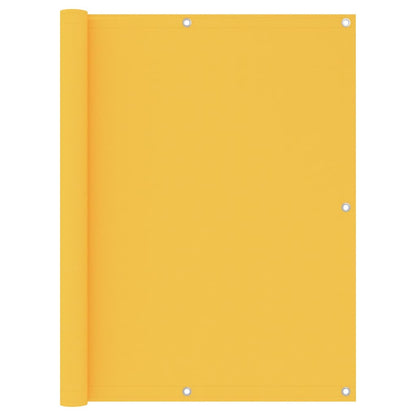 Balcony Screen Yellow 120x400 cm Oxford Fabric