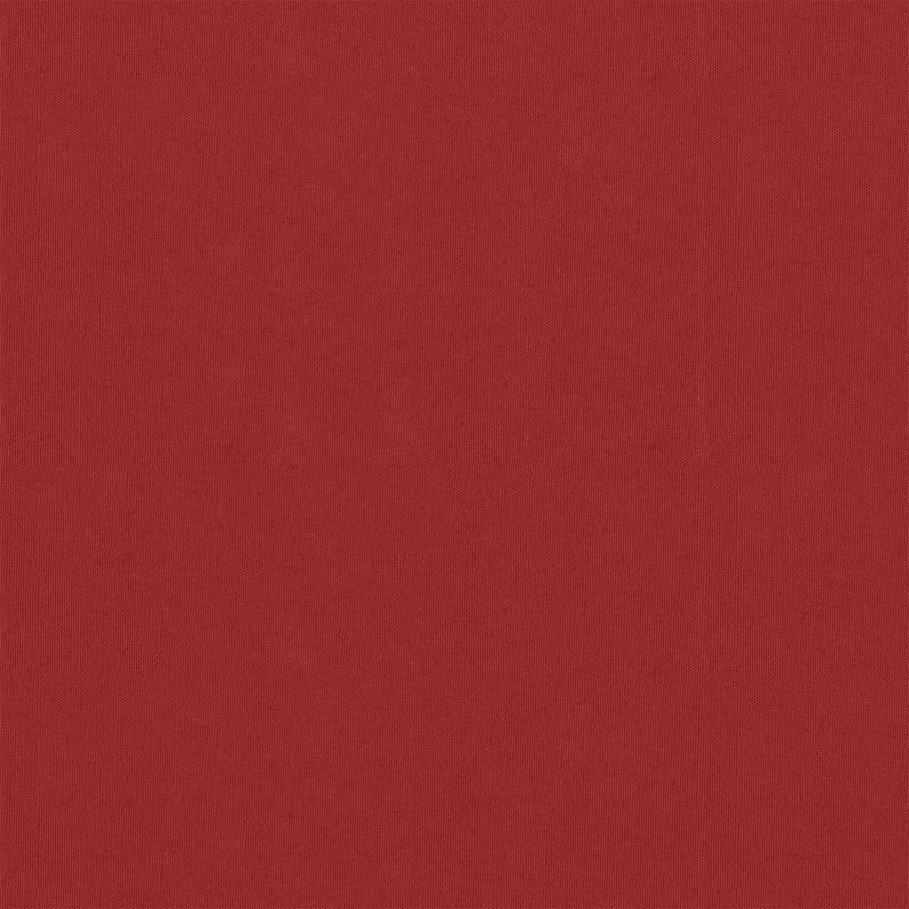 Balcony Screen Red 120x600 cm Oxford Fabric