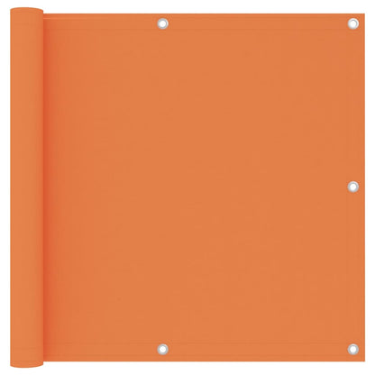 Balcony Screen Orange 90x500 cm Oxford Fabric