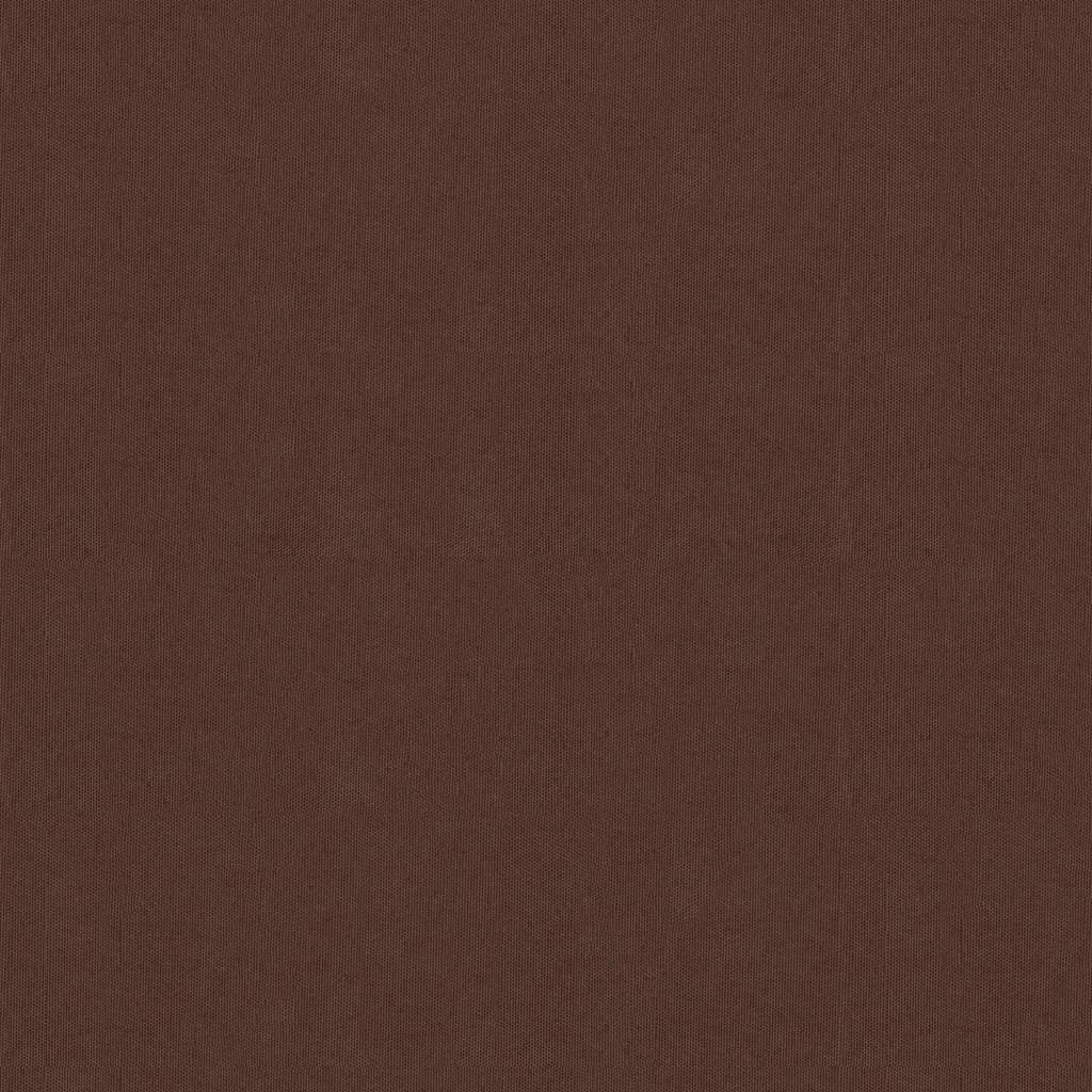 Balcony Screen Brown 75x400 cm Oxford Fabric
