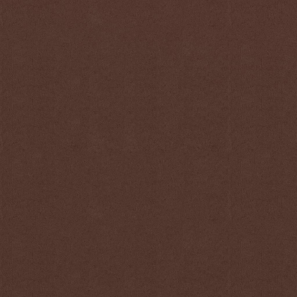 Balcony Screen Brown 75x500 cm Oxford Fabric