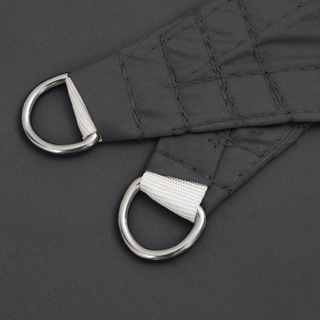 Sunshade Sail Oxford Fabric Square 2.5x2.5 m Anthracite