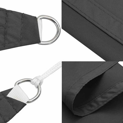135085 vidaXL Sunshade Sail Oxford Fabric Square 4,5x4,5 m Anthracite