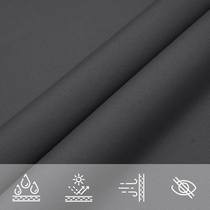 Sunshade Sail Oxford Fabric Square 4.5x4.5 m Anthracite