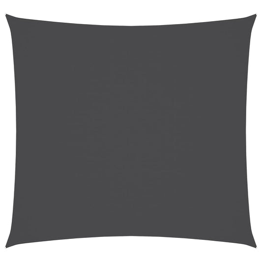 Sunshade Sail Oxford Fabric Square 6x6 m Anthracite