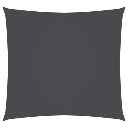 135088 vidaXL Sunshade Sail Oxford Fabric Square 7x7 m Anthracite