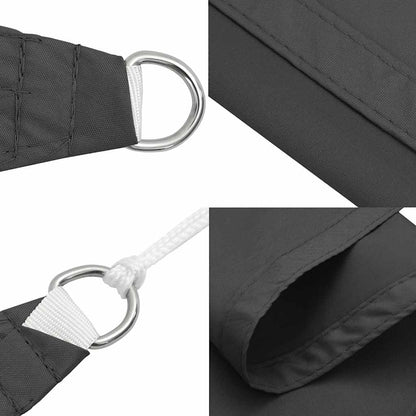 Sunshade Sail Oxford Fabric Rectangular 2.5x4 m Anthracite