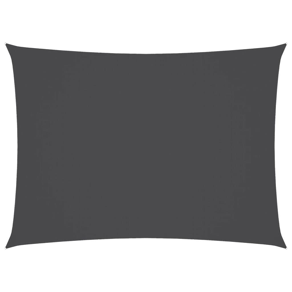 Sunshade Sail Oxford Fabric Rectangular 2.5x4.5 m Anthracite