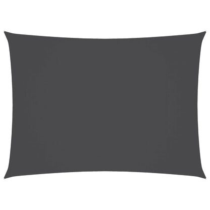 Sunshade Sail Oxford Fabric Rectangular 2.5x4.5 m Anthracite