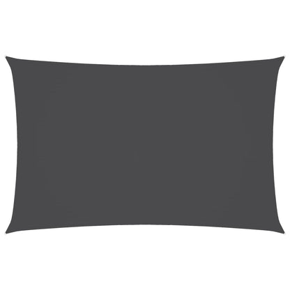 Sunshade Sail Oxford Fabric Rectangular 2.5x5 m Anthracite