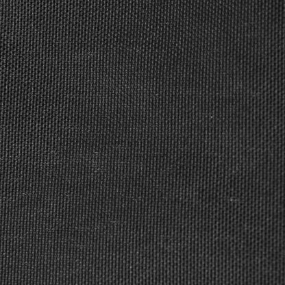 Sunshade Sail Oxford Fabric Triangular 5x6x6 m Anthracite