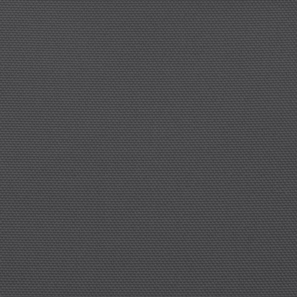 Sunshade Sail Oxford Fabric Triangular 5x6x6 m Anthracite