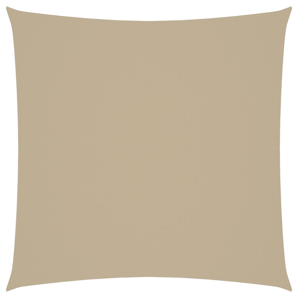 Sunshade Sail Oxford Fabric Square 2.5x2.5 m Beige