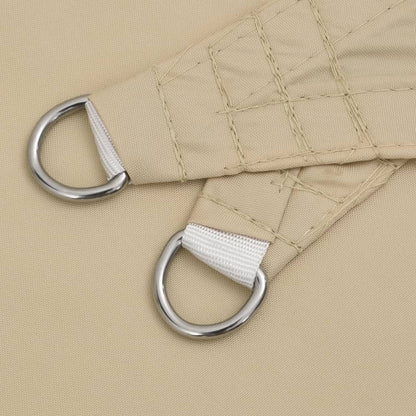 Sunshade Sail Oxford Fabric Square 3x3 m Beige