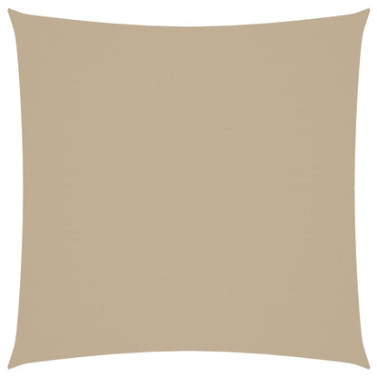 Sunshade Sail Oxford Fabric Square 4x4 m Beige