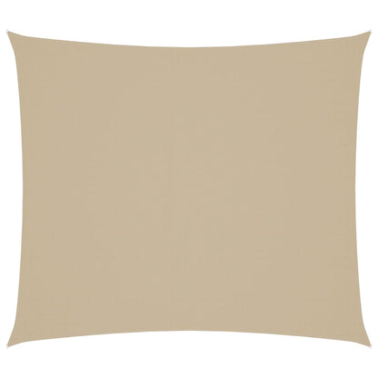 Sunshade Sail Oxford Fabric Rectangular 2x2.5 m Beige